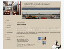 Tablet Screenshot of dijkzicht-logies.com